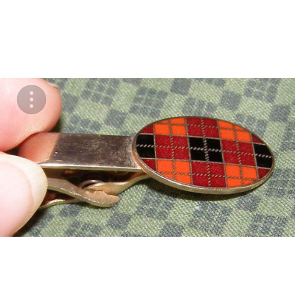 Vintage Men's Tie Bar/Clip Robbins Co. Attleboro